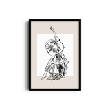 Graceful Waltz Dancing Wall Art