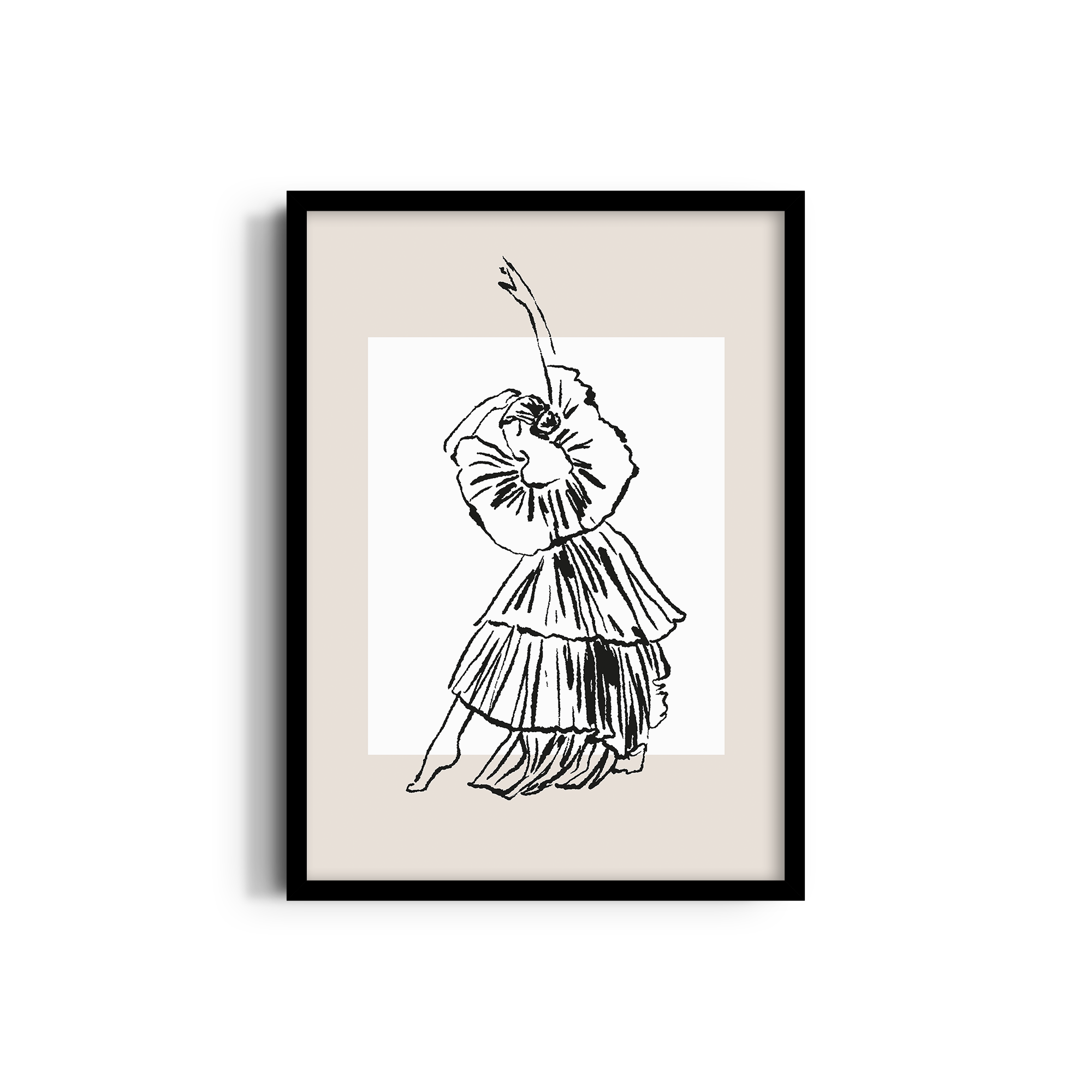 Graceful Waltz Dancing Wall Art