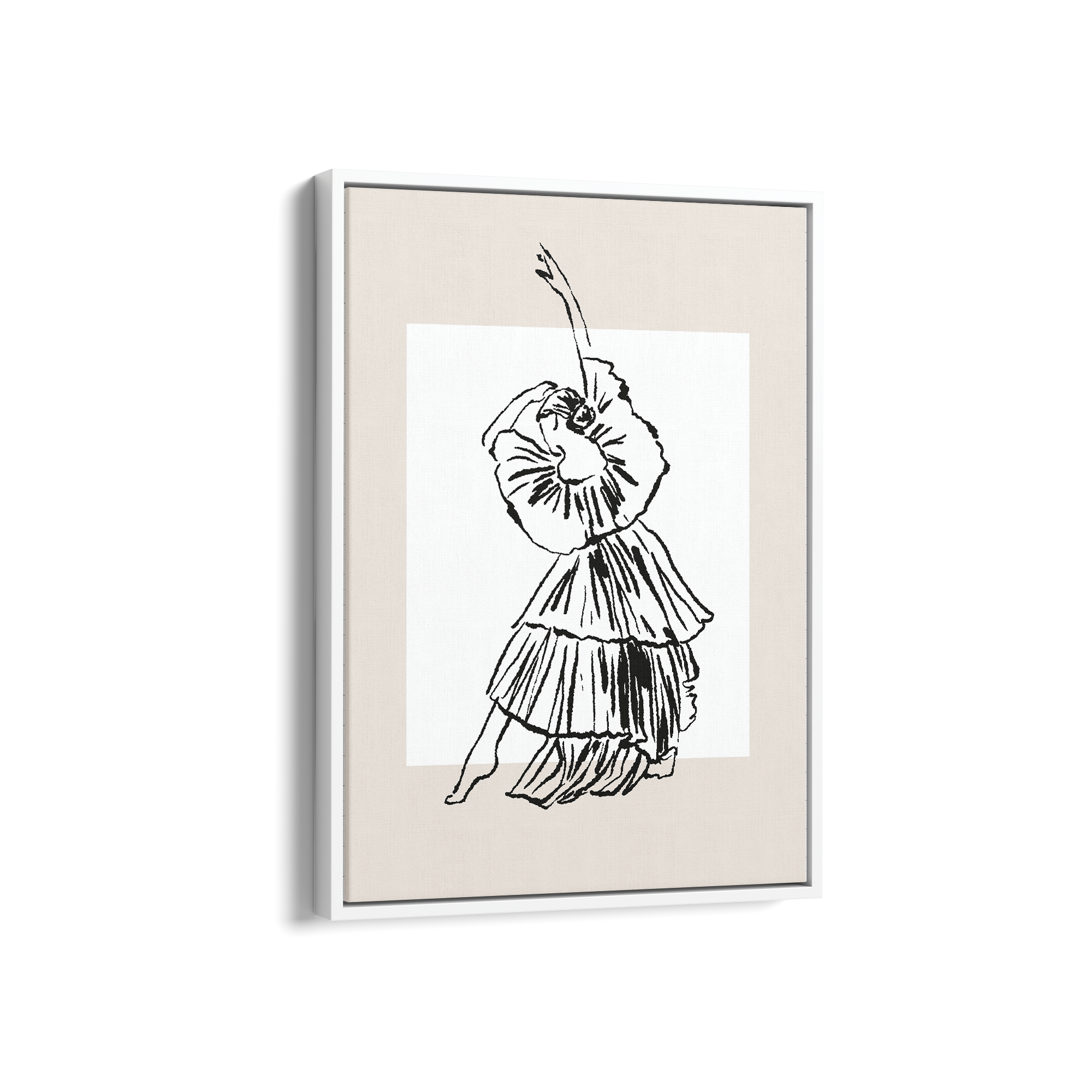 Graceful Waltz Dancing Wall Art