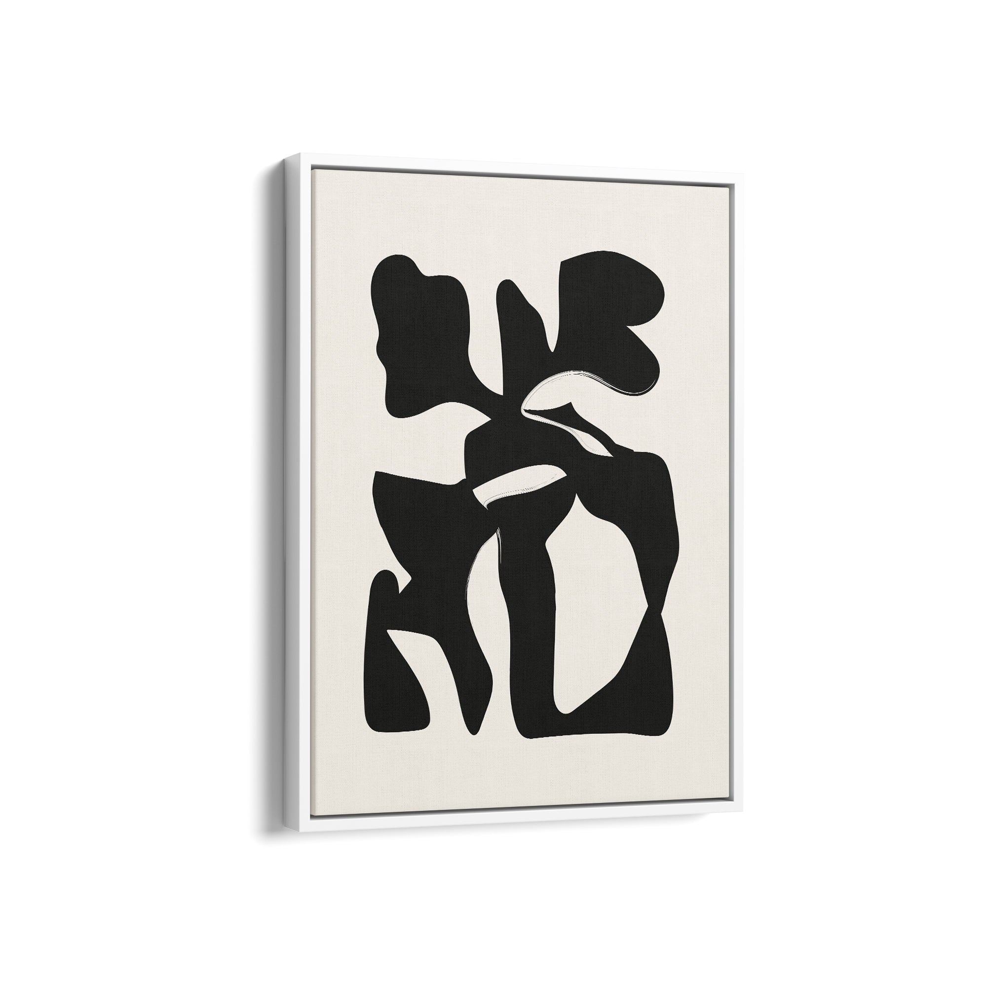 Abstract leaves Boho Modern Wall Art