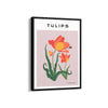 Tulips Botanical Modern Wall Art