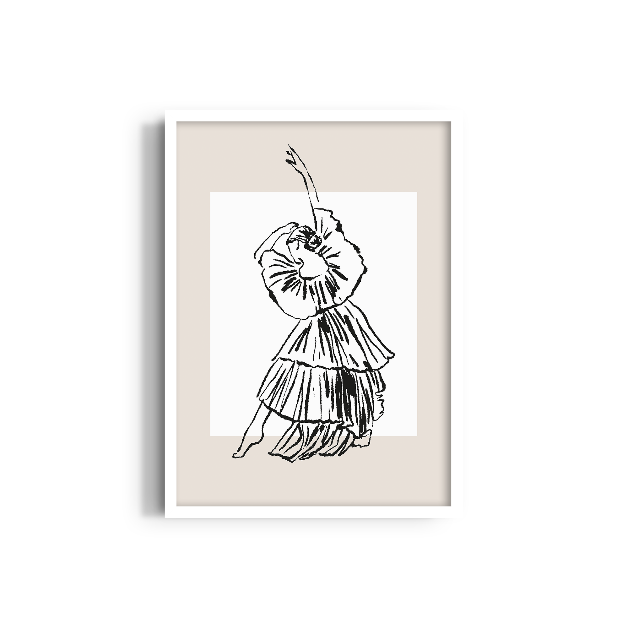 Graceful Waltz Dancing Wall Art