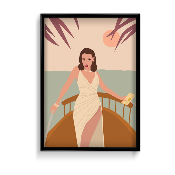 Fiery - Modern Fashion Wall Art