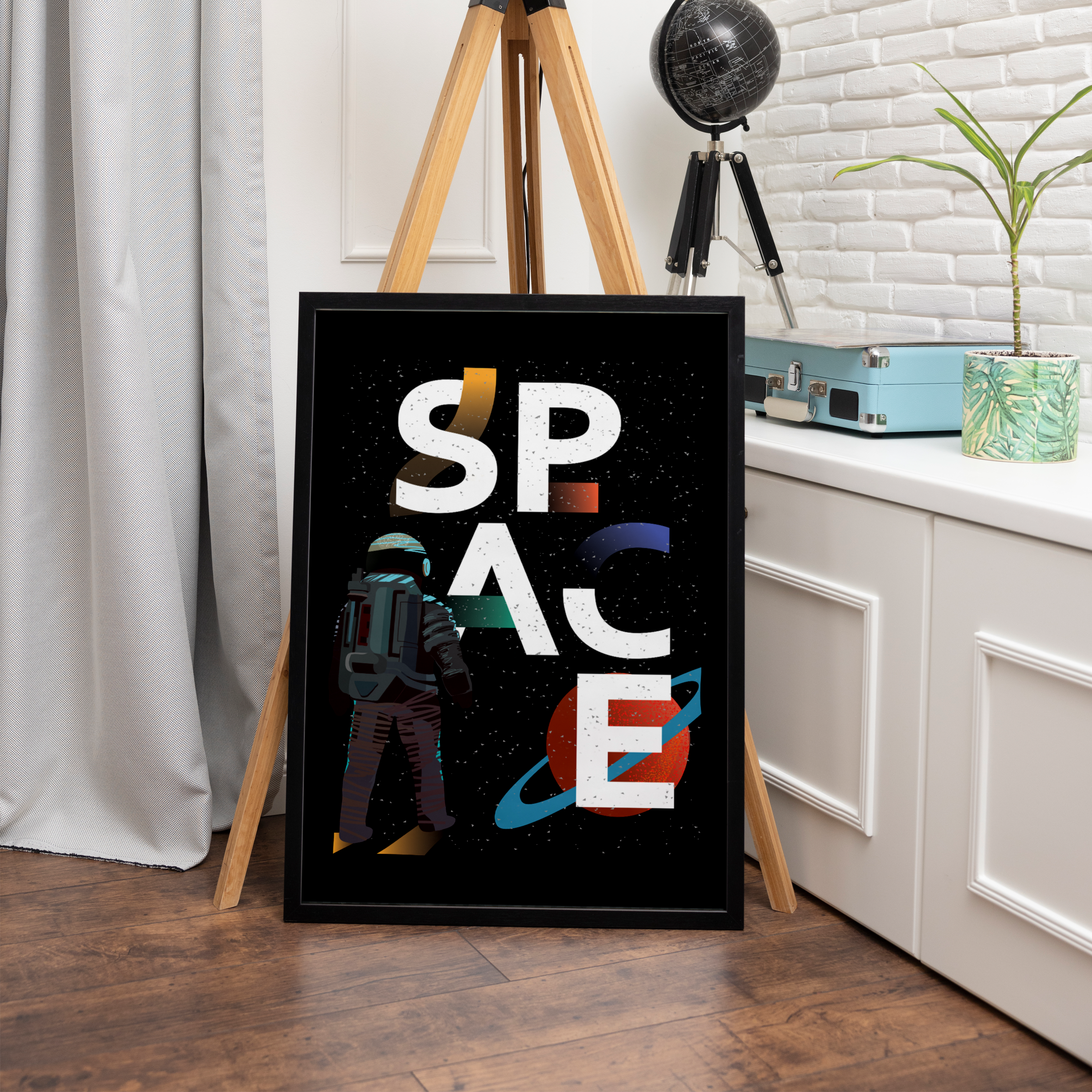 S.P.A.C.E- Dream Art Poster - The Mortal Soul