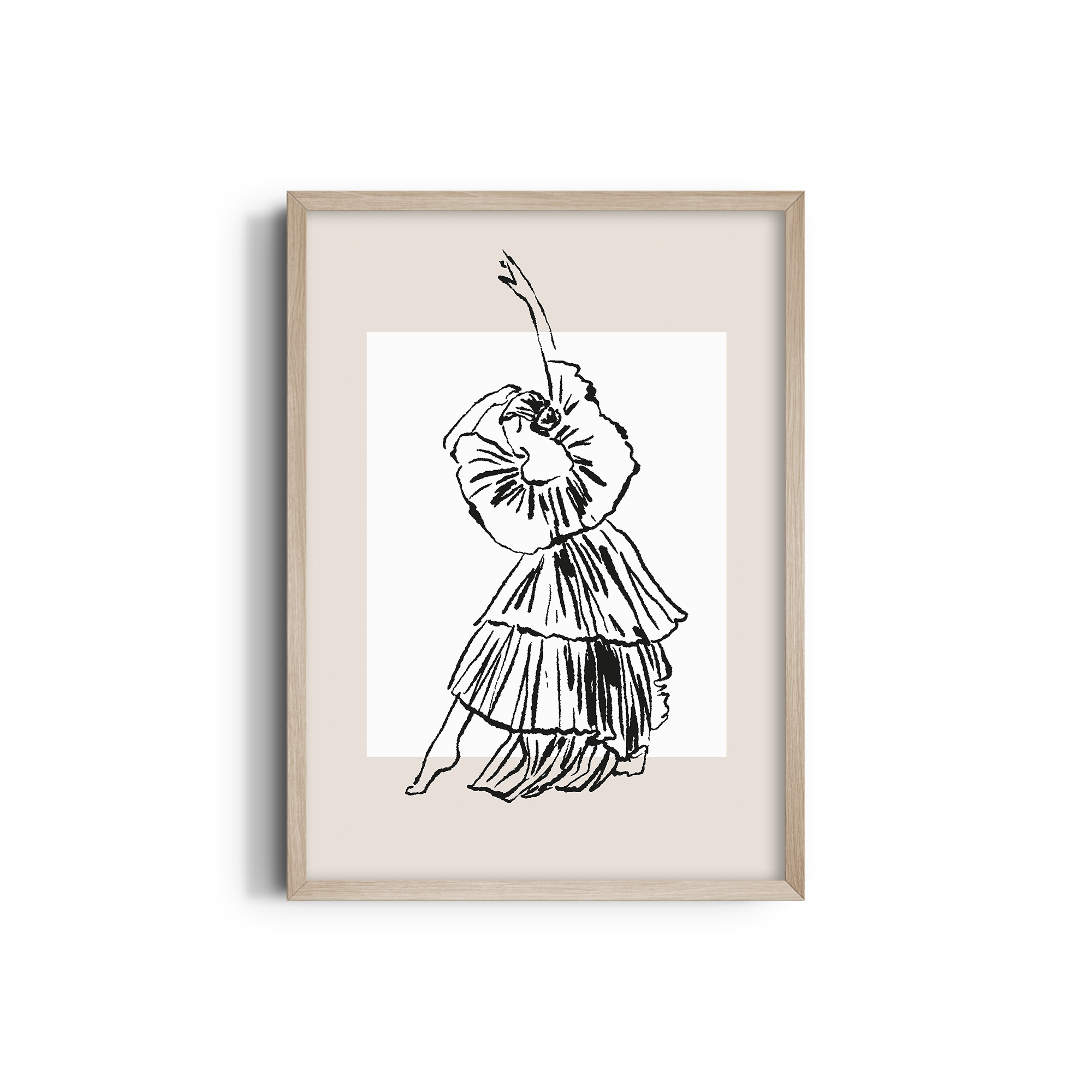 Graceful Waltz Dancing Wall Art