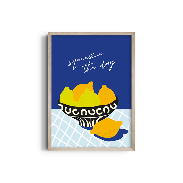 Squeeze the Day Artistic Wall Art