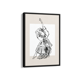 Graceful Waltz Dancing Wall Art