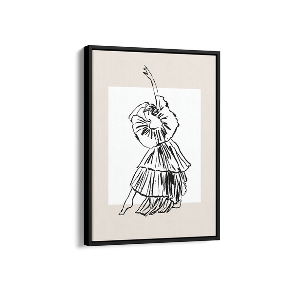 Graceful Waltz Dancing Wall Art