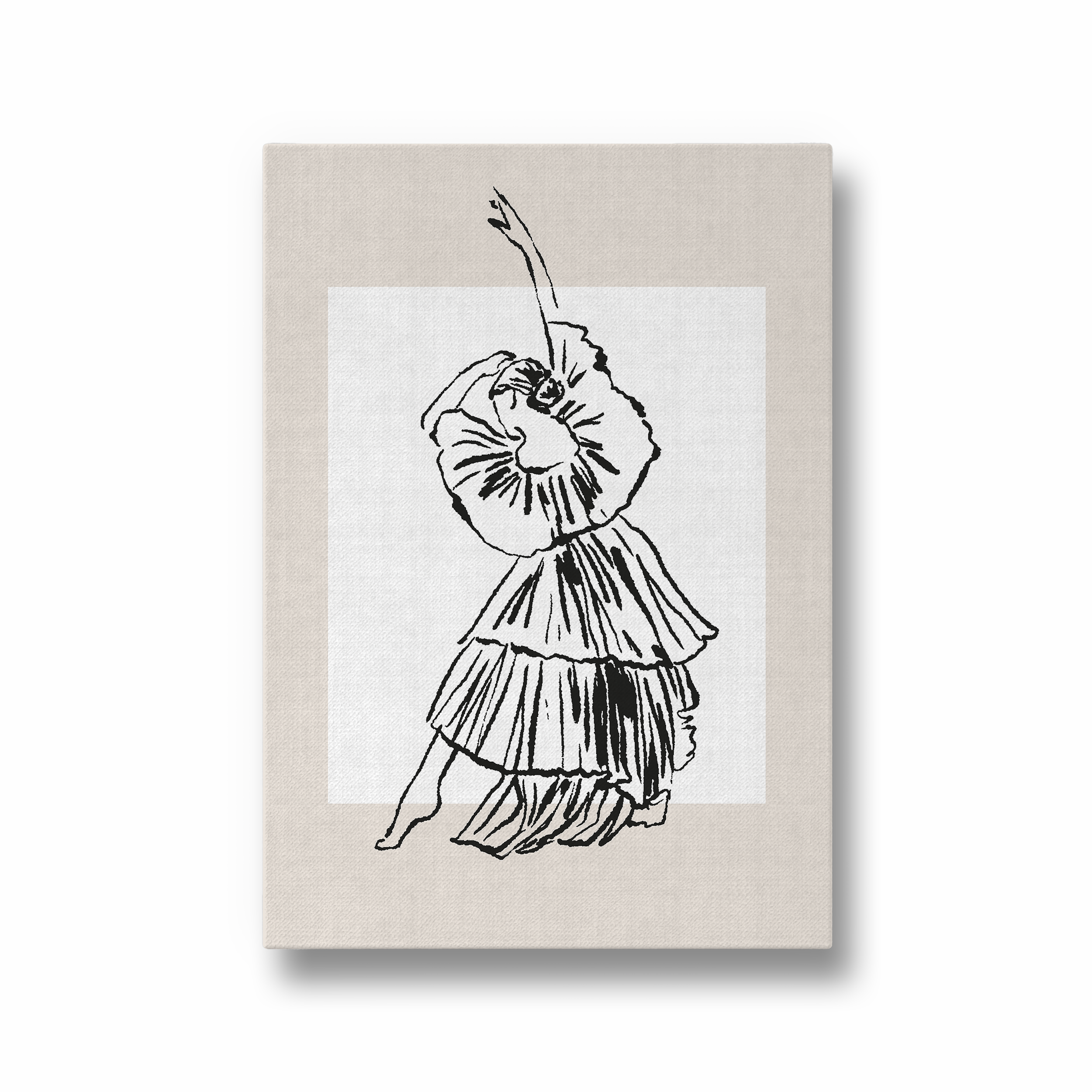 Graceful Waltz Dancing Wall Art