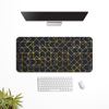 Golden Pattern Desk Mat | Desk Pad | Mouse Pad