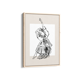 Graceful Waltz Dancing Wall Art