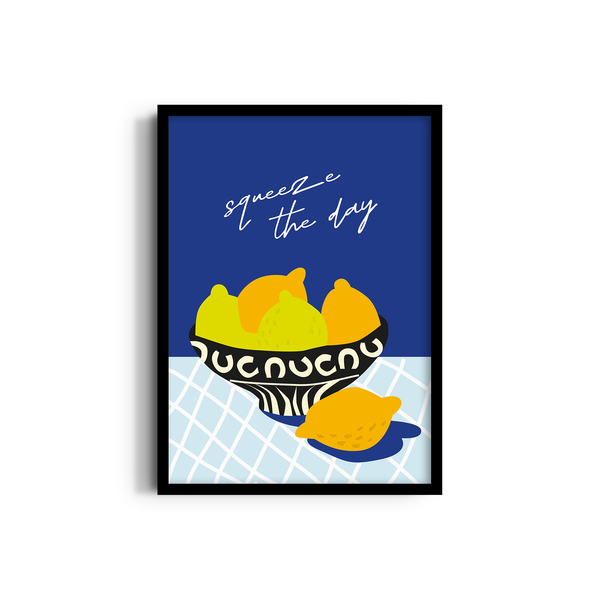 Squeeze the Day Artistic Wall Art