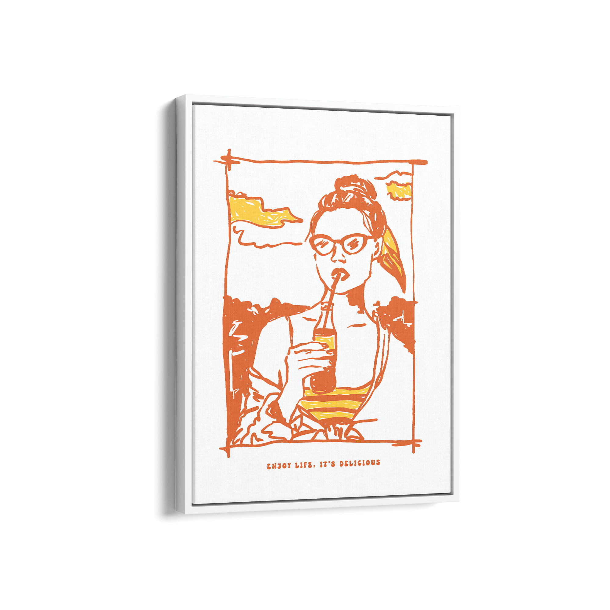 Enjoy Life it's Delicious Cravings Wall Art