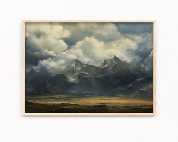Alpine Peaks Wall Art