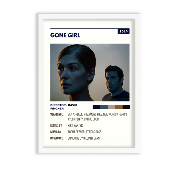Gone Girl Retro Wall Art