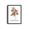 Paris Flower Market Botanical Modern Wall Art