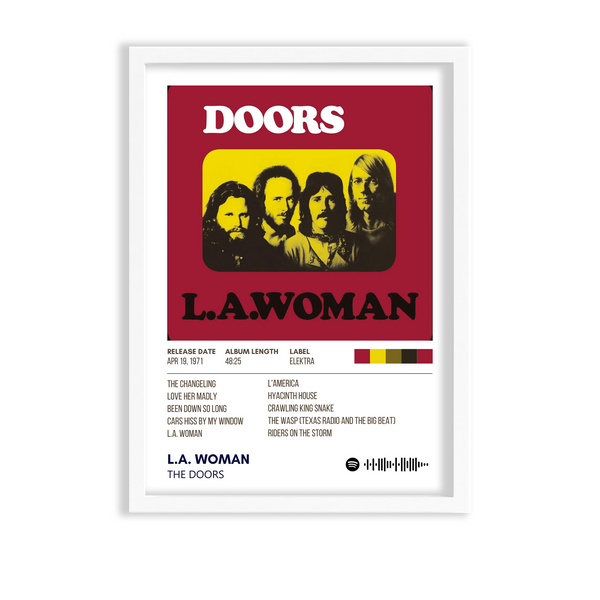 L.A. Woman by The Doors Album Poster