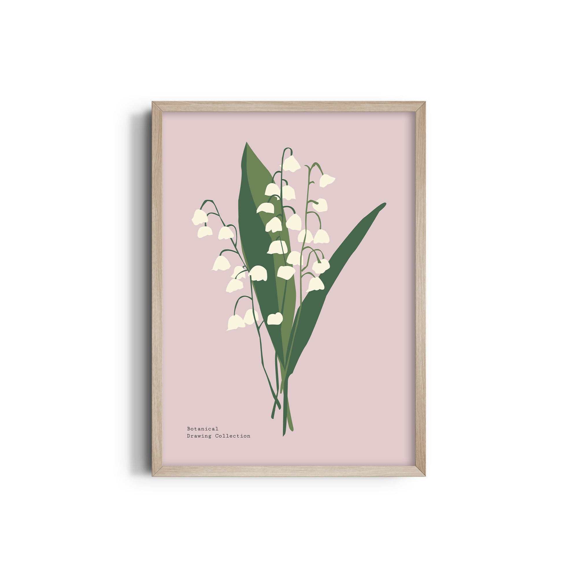 Leafy Lullaby Botanical Modern Wall Art