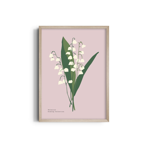 Leafy Lullaby Botanical Modern Wall Art