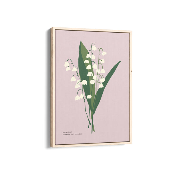 Leafy Lullaby Botanical Modern Wall Art