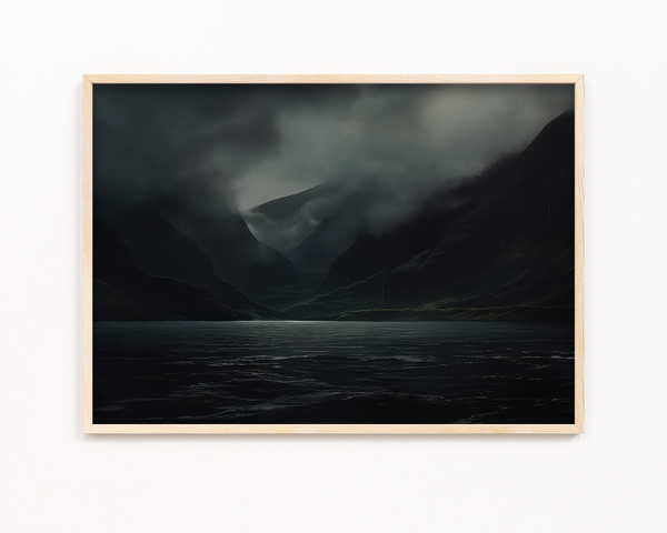 Silent Night: Coastal Cascades Wall Art