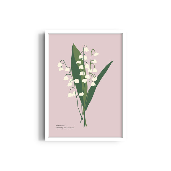 Leafy Lullaby Botanical Modern Wall Art