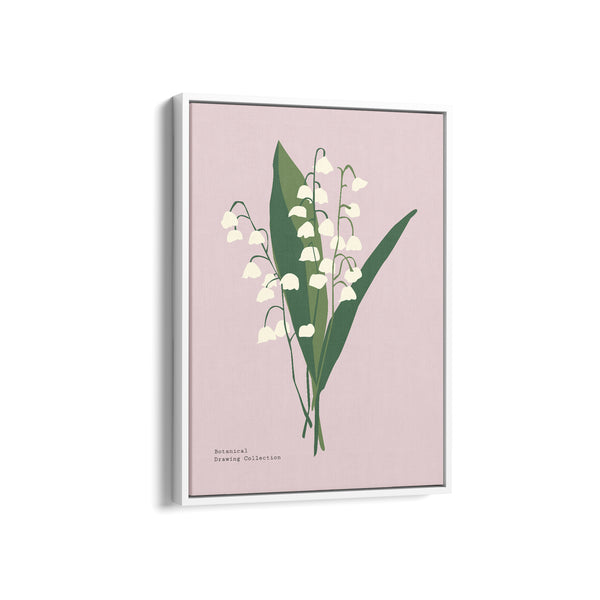 Leafy Lullaby Botanical Modern Wall Art