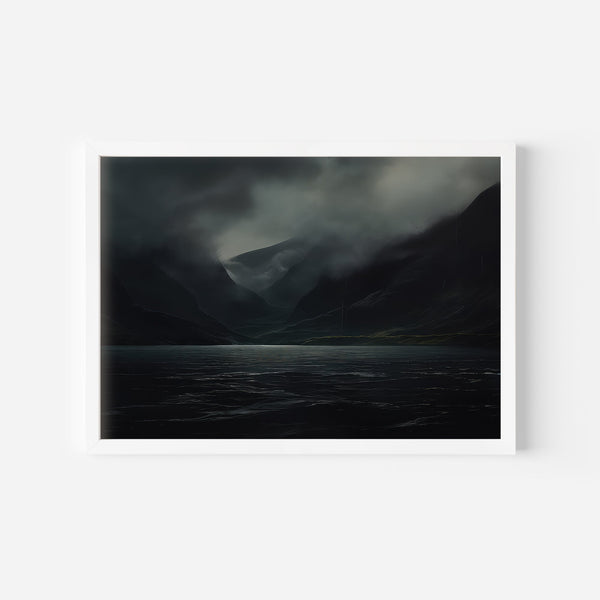 Silent Night: Coastal Cascades Wall Art