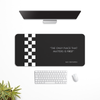 Formula 1 Max Verstappen Quote Desk Mat | Desk Pad | Mouse Pad