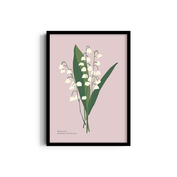 Leafy Lullaby Botanical Modern Wall Art