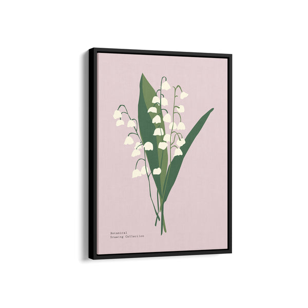 Leafy Lullaby Botanical Modern Wall Art