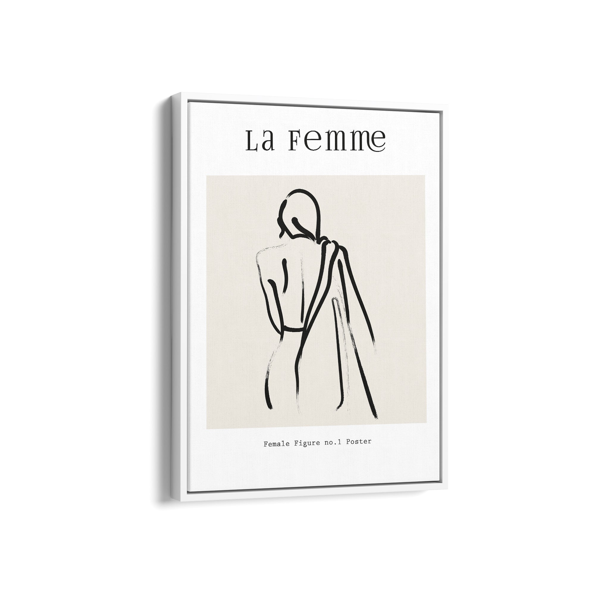 La femme Boho Modern Wall Art