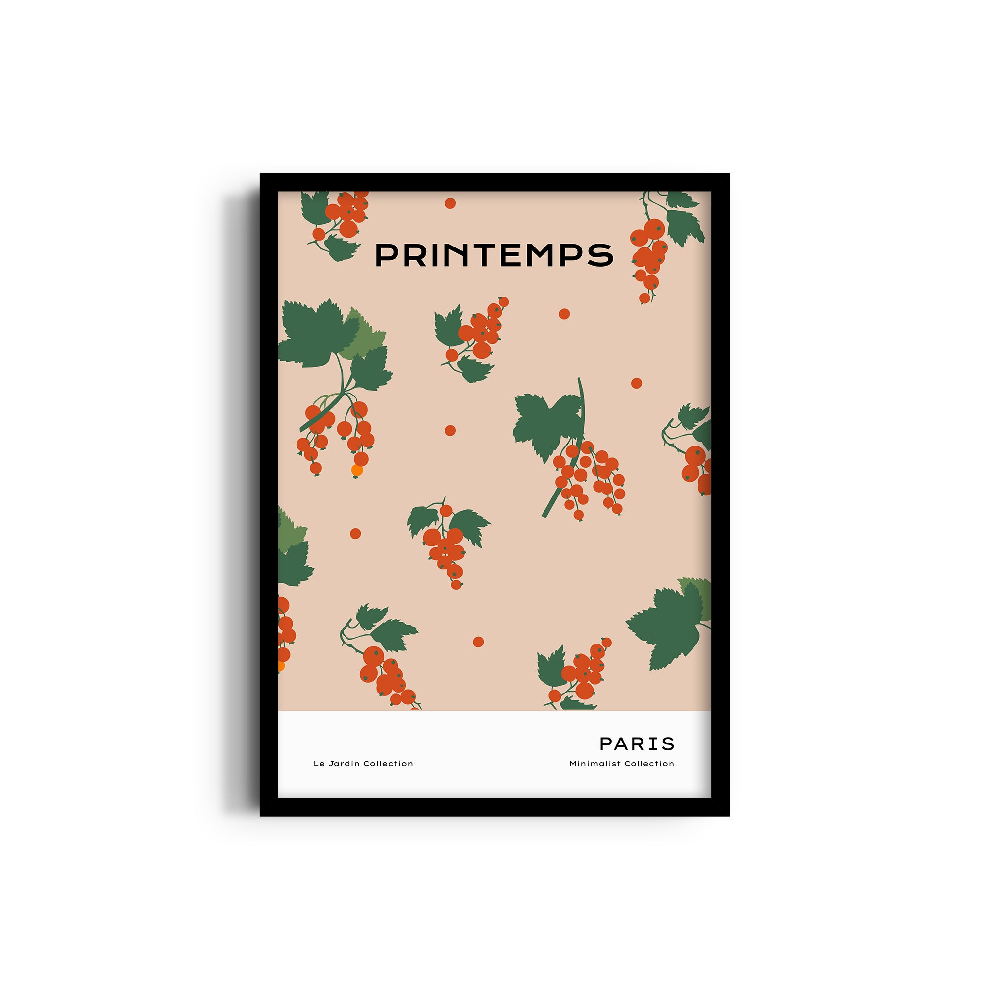 Fruity Garden Botanical Modern Wall Art