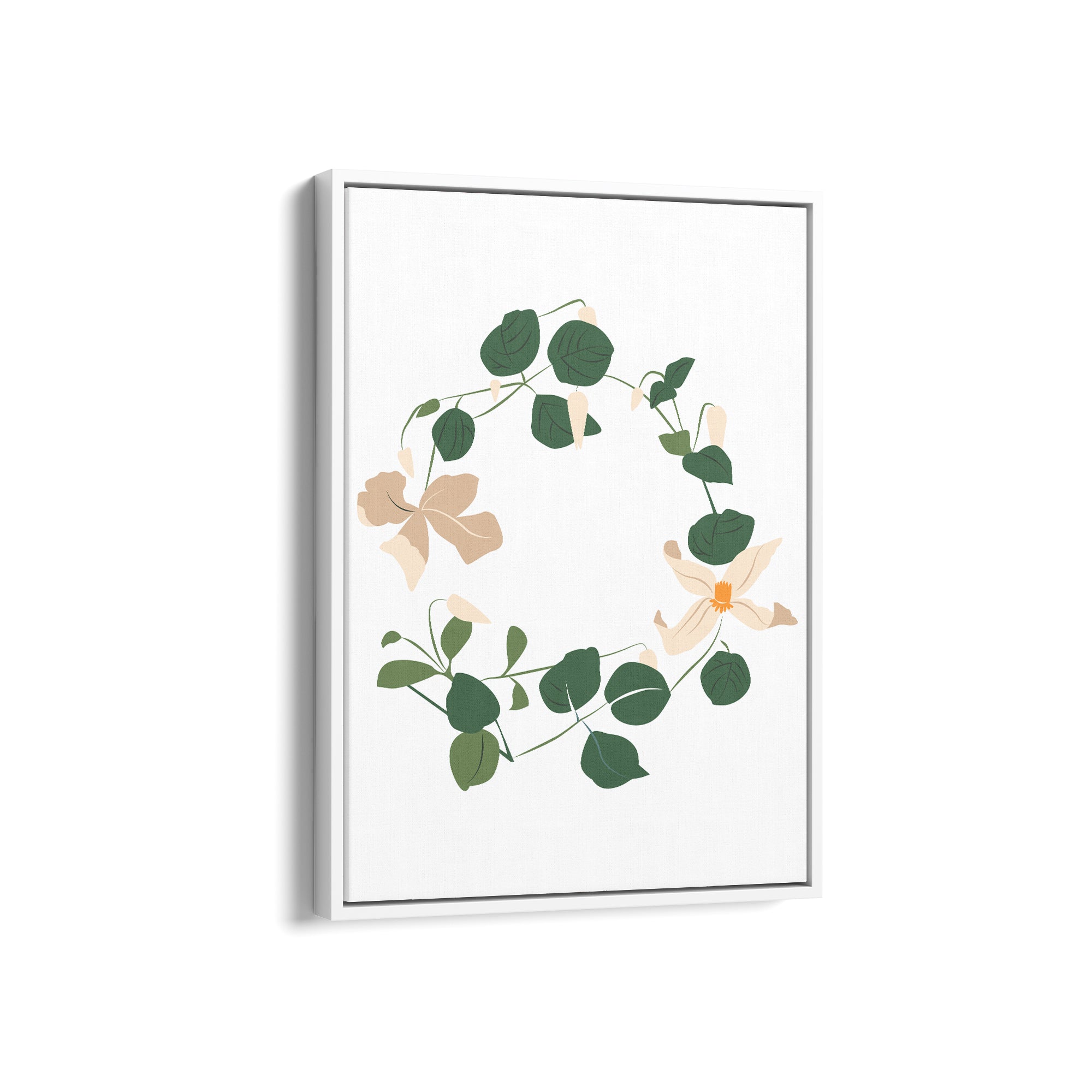 Petals of Perfection Botanical Modern Wall Art