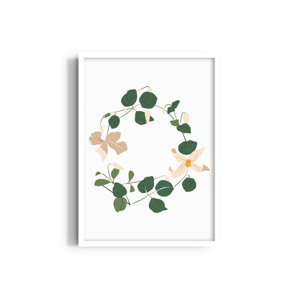 Petals of Perfection Botanical Modern Wall Art