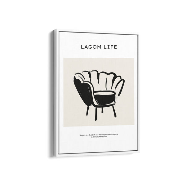Lagom life Boho Modern Wall Art