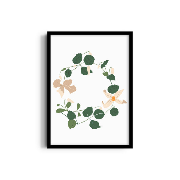 Petals of Perfection Botanical Modern Wall Art