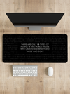 Binary Geek humor Desk Mat | Desk Pad | Mouse Pad