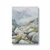 Mystic Mountain Bloom Wall Art
