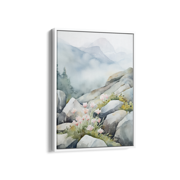 Mystic Mountain Bloom Wall Art
