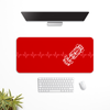 Formula 1 heart beat Desk Mat | Desk Pad | Mouse Pad