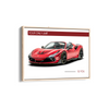 Your only limit is you - Ferrari F8 Spider Wall Poster