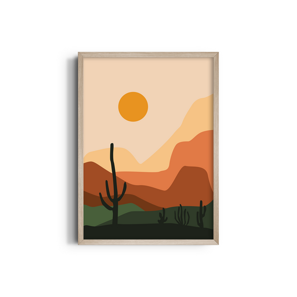 Obsequious Magic Landscape Modern Wall Art