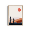 A Young Sun Landscape Modern Wall Art