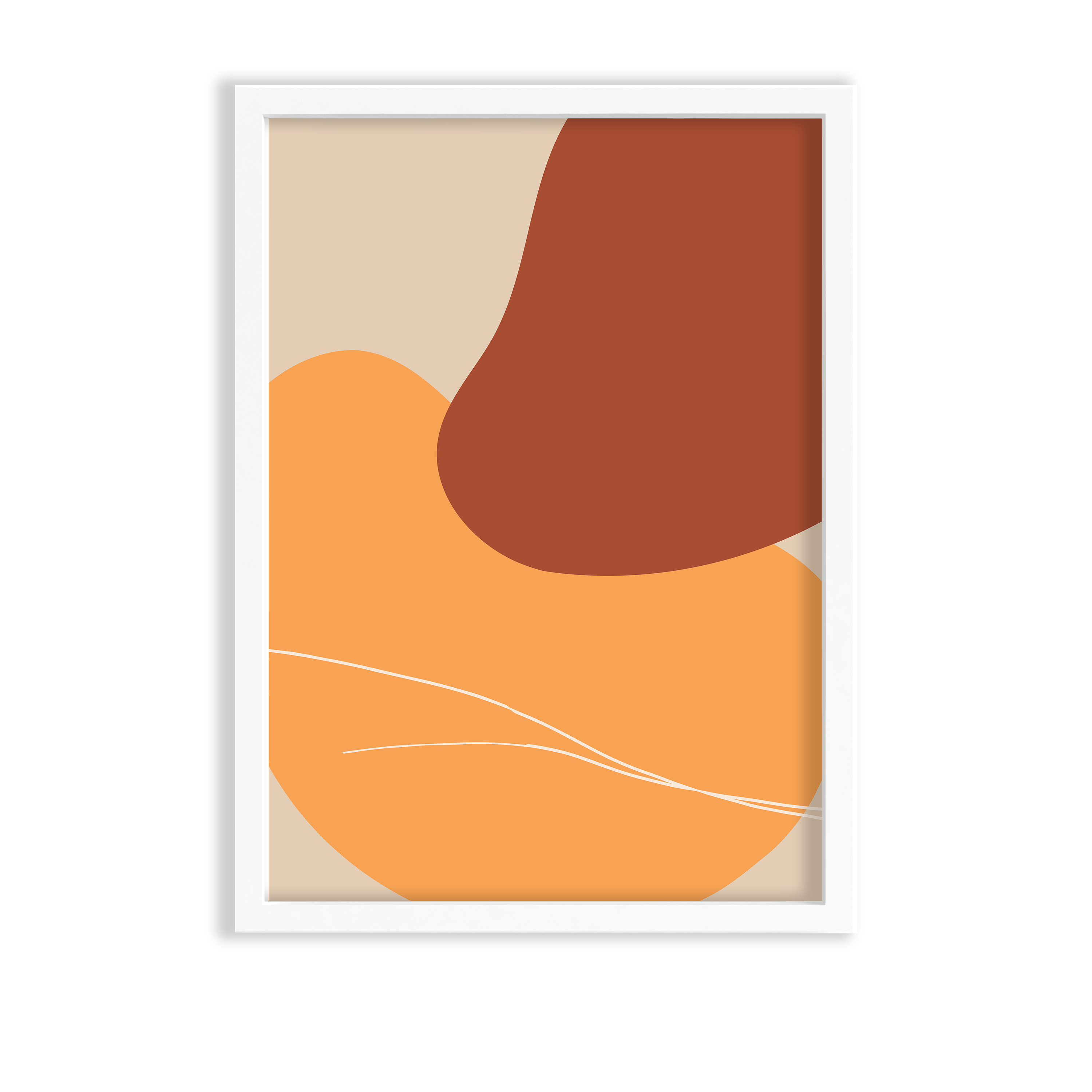 Electric Euphoria Abstract Modern Wall Art