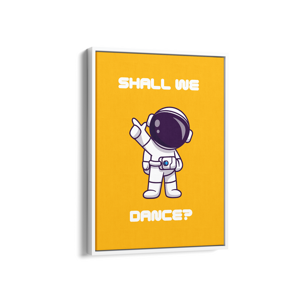 Shall We Dance Kid Astronaut Wall Art