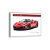 Your only limit is you - Ferrari F8 Spider Wall Poster