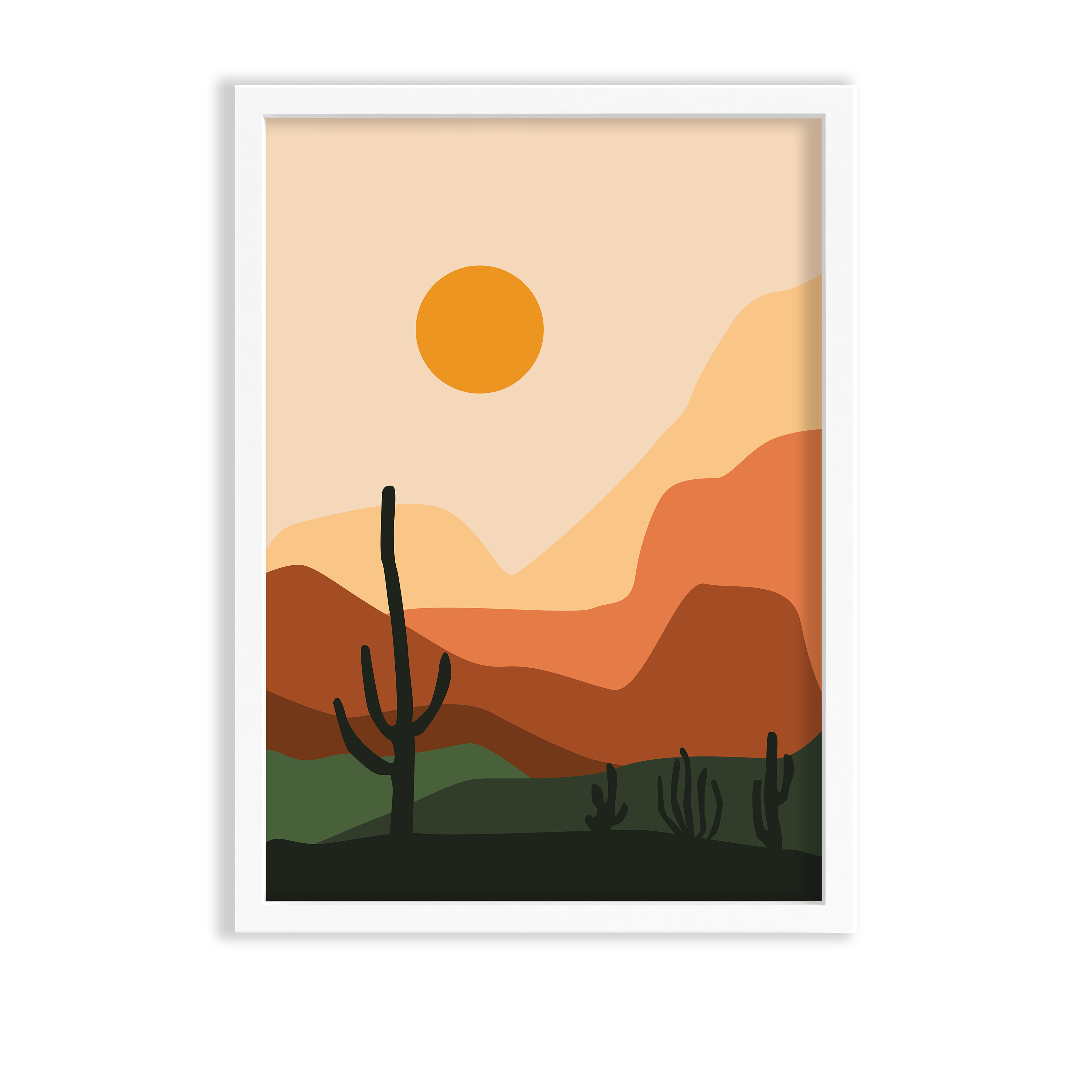 Obsequious Magic Landscape Modern Wall Art