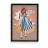 Lively - Modern Fashion Wall Art