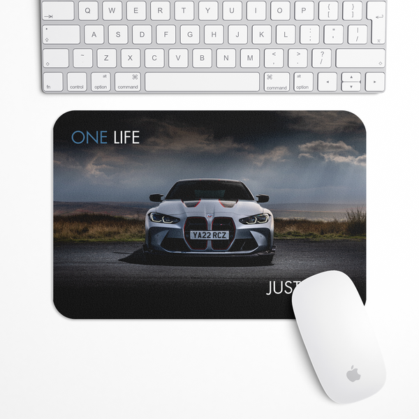 One life - BMW M4 Gaming Mouse Pad